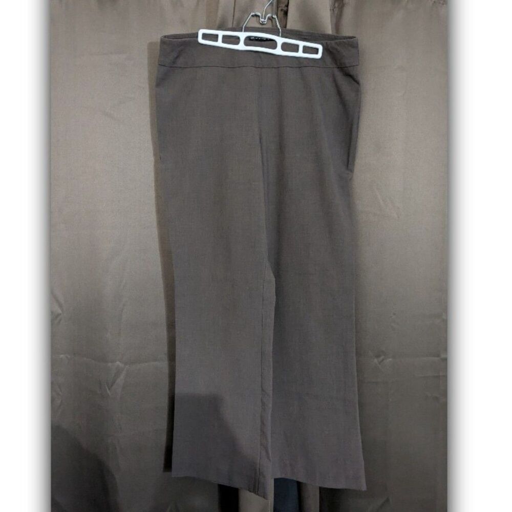 Counterparts Brown Women's Pull On Straight Stretch Pants